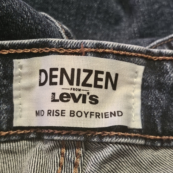 Denizen From Levi's Mid Rise Boyfriend jeans Size 2 - Picture 8 of 10